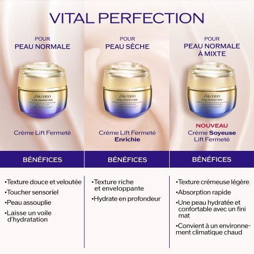 SHISEIDO Vital Perfection - Straffende Seidencreme 0768614210252